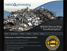 Tablet Screenshot of metalprocessingltd.com